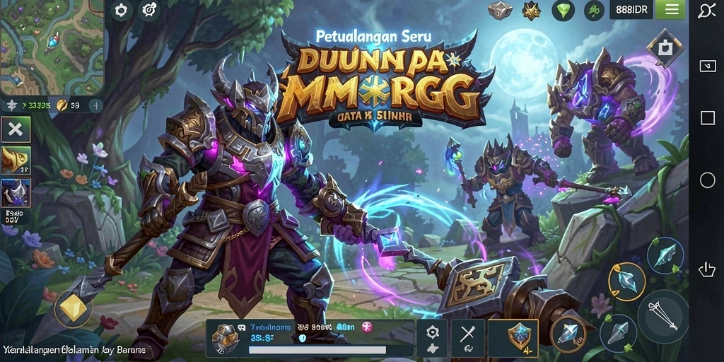 Gameplay MMORPG yang seru dan mengasyikkan di 888IDR.