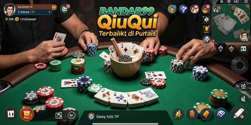 Tampilan gameplay QiuQiu yang menarik di BANDAR99.