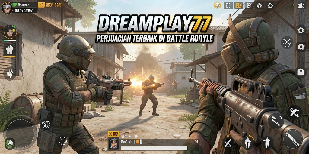 Menampilkan gameplay seru dan strategi mendalam di DREAMPLAY77.