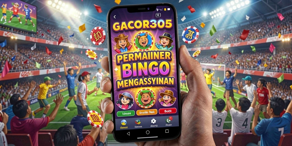 Tampilan gameplay Bingo di GACOR305 yang seru dan penuh warna.