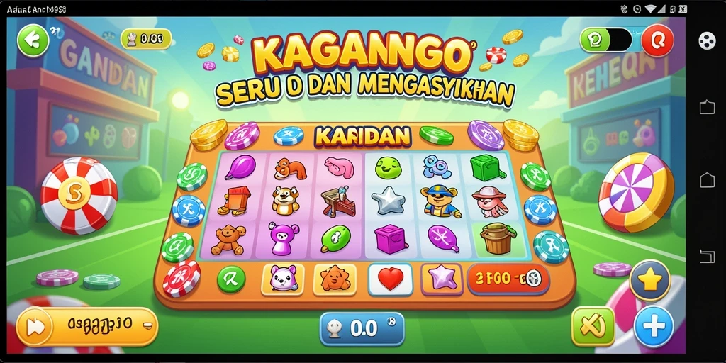 Tampilan gameplay KAGANDAN yang seru dan interaktif.