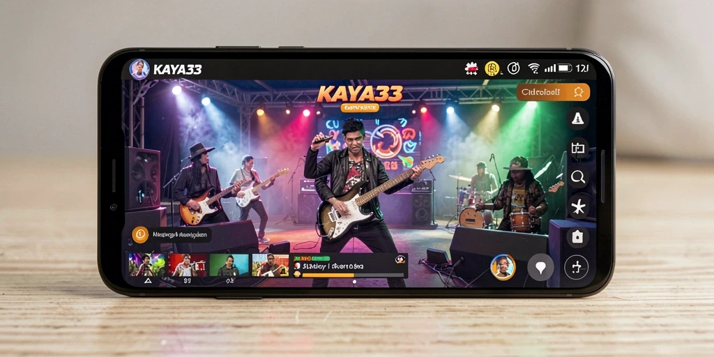 Tampilan gameplay KAYA33 yang menarik dengan berbagai lagu.