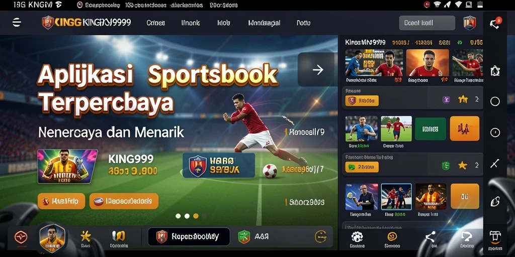 Screenshot menarik dari gameplay Sportsbook di KING999.