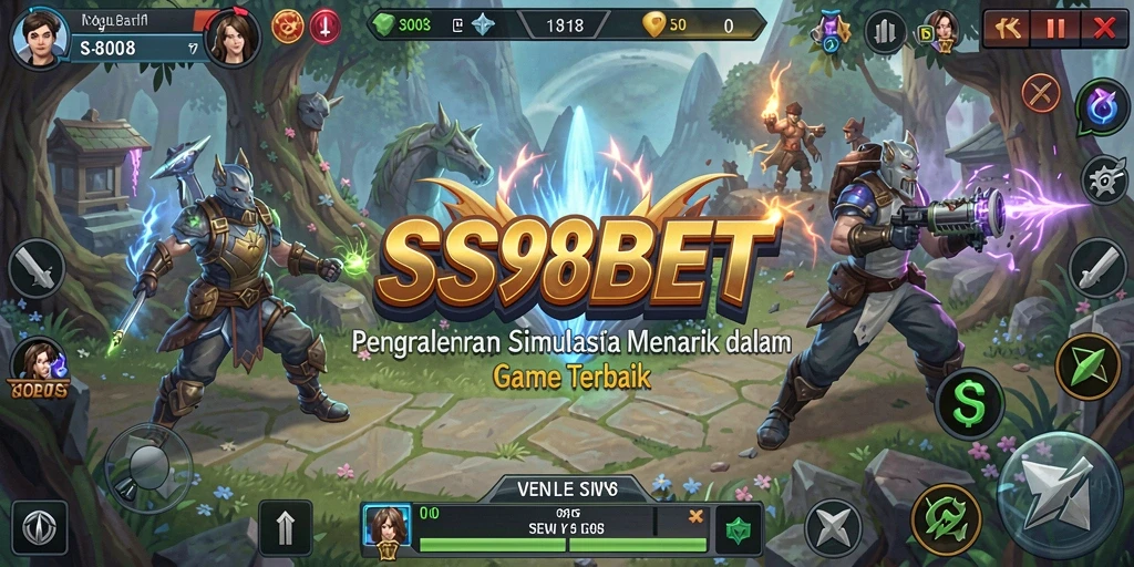 Tampilan gameplay SS88BET yang menawan dan interaktif.