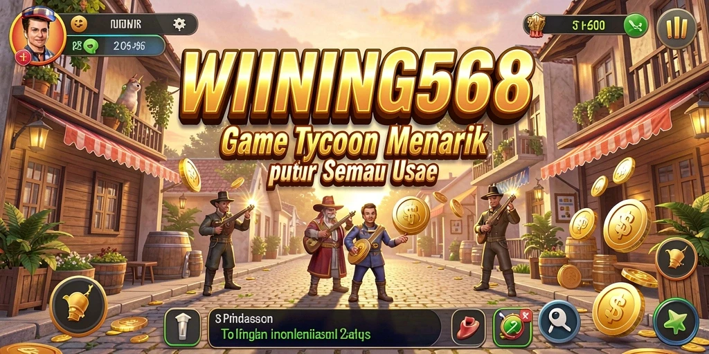 Screenshot utama WINNING568 menampilkan gameplay Tycoon yang seru.