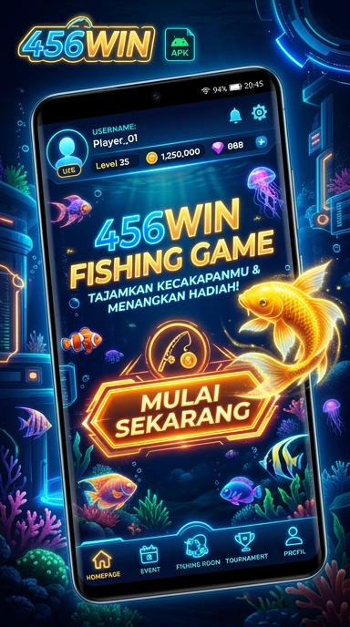 Screenshot halaman utama 456win yang menunjukkan berbagai aplikasi tersedia.